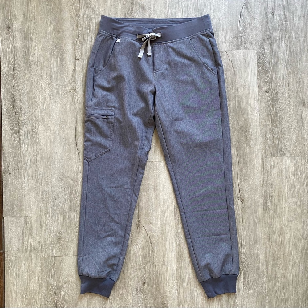 Figs Zamora Scrub Pants Grey Size Small Jogger NWT